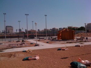 JVT Central Park, getting ready for grass (5 December 2012)