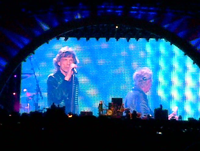 Mick Jagger and Kieth Richards